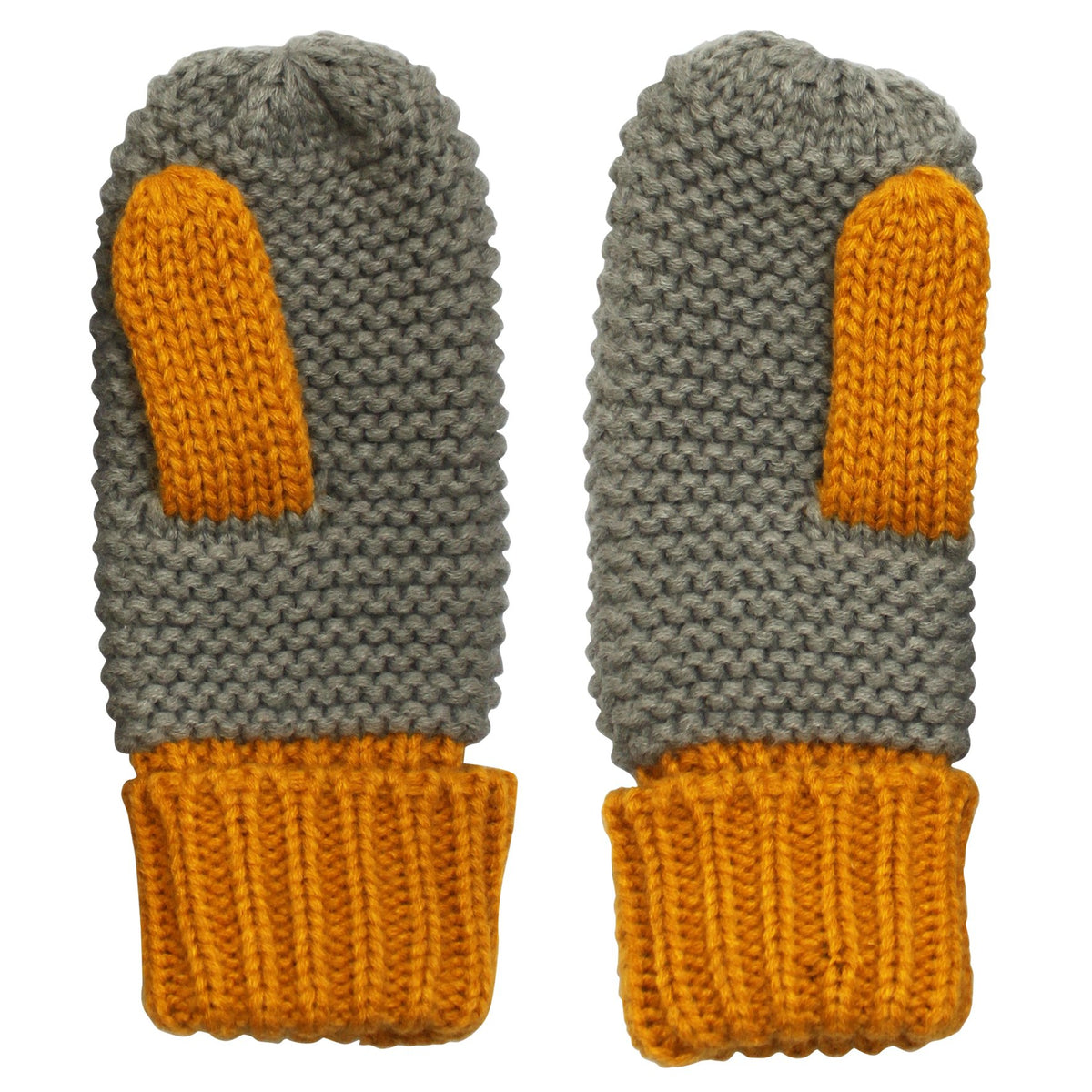 Loop Grey Mittens