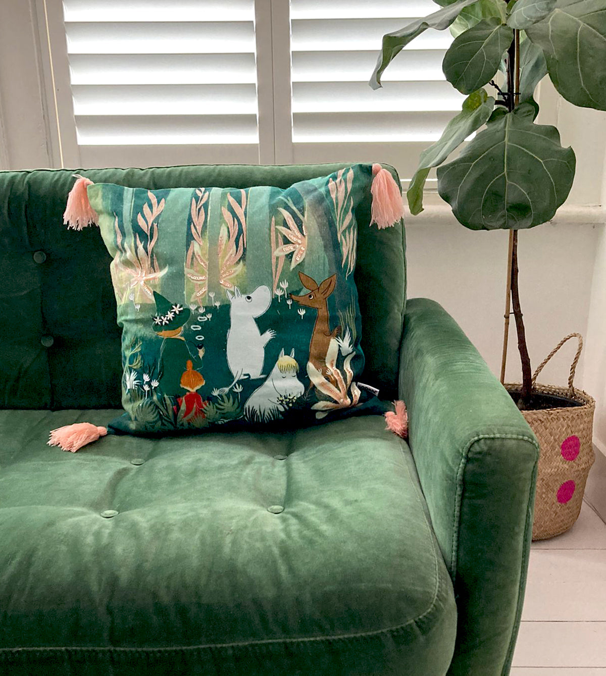 Moomin ‘Forest’ Cushion