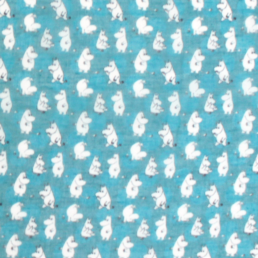 Moomin Scarf "Navy Dots"