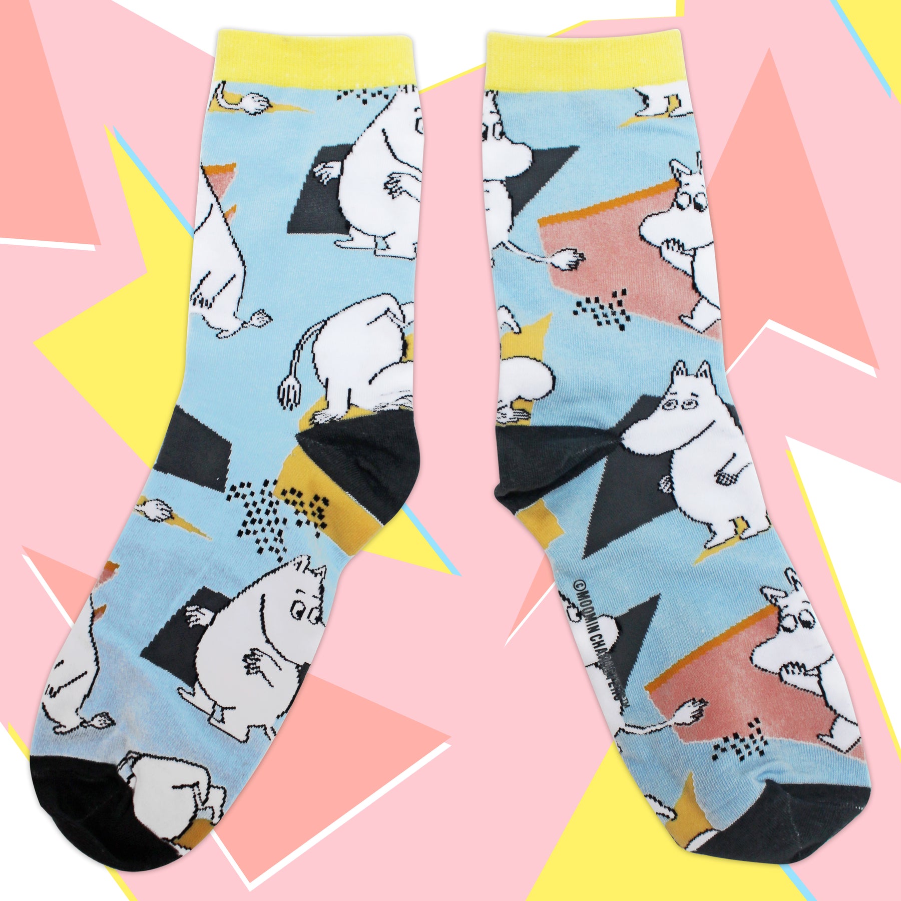 Moomin Socks Abstract
