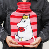 Moomin 'Snorkmaiden' Stripy Hot Water Bottle