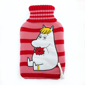 Moomin 'Snorkmaiden' Stripy Hot Water Bottle