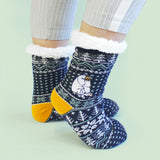 Moomin Slipper Socks With Winter Design