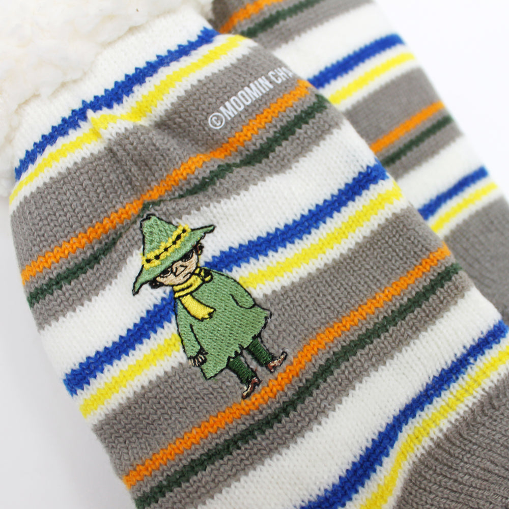 Moomin Slipper Socks With Snufkin Design