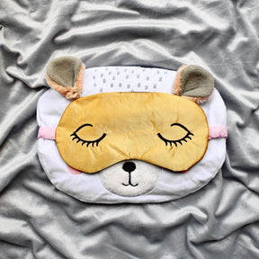 Over The Moon Bear Microwavable Hottie And Eye Mask
