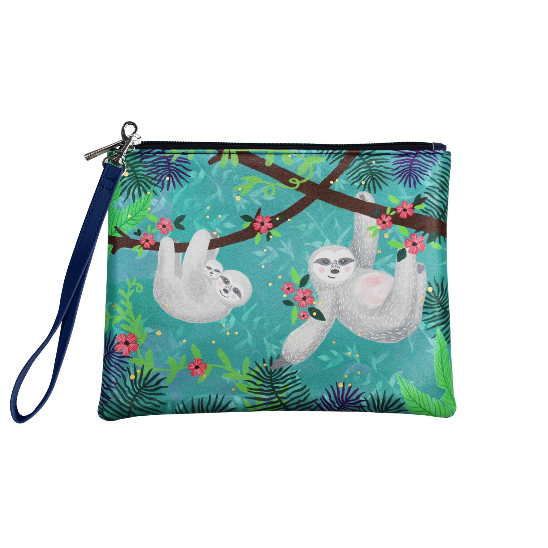 Over The Moon Sloth Pouch With Strap