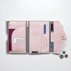 Over The Moon Cat Travel Wallet