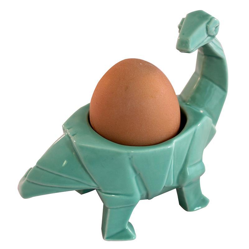 Origami Turquoise Egg Cup