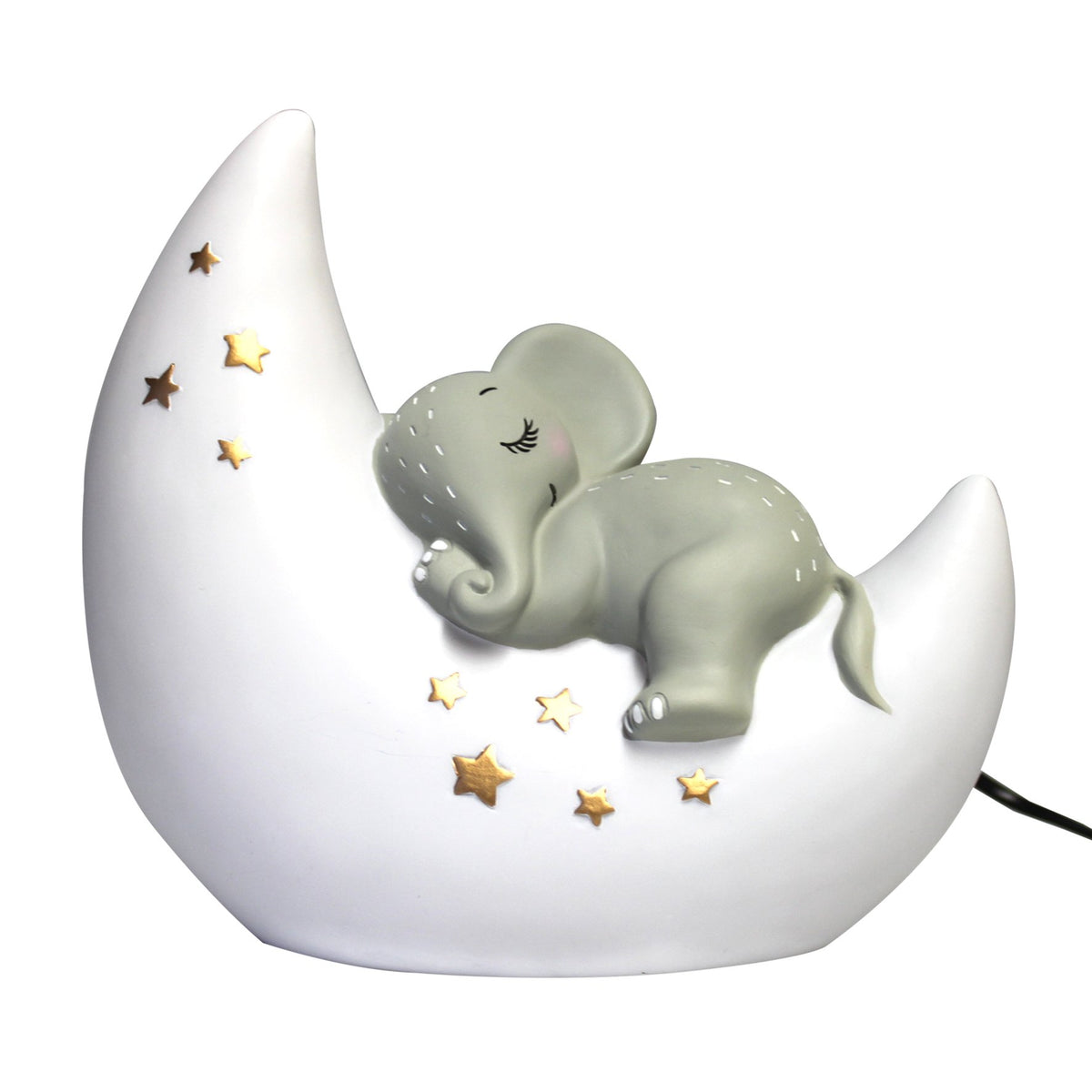Over The Moon Elephant Table Lamp