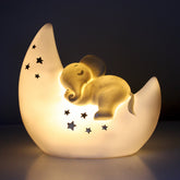 Over The Moon Elephant Table Lamp