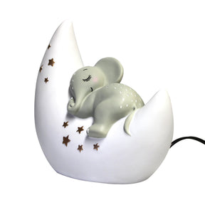 Over The Moon Elephant Table Lamp