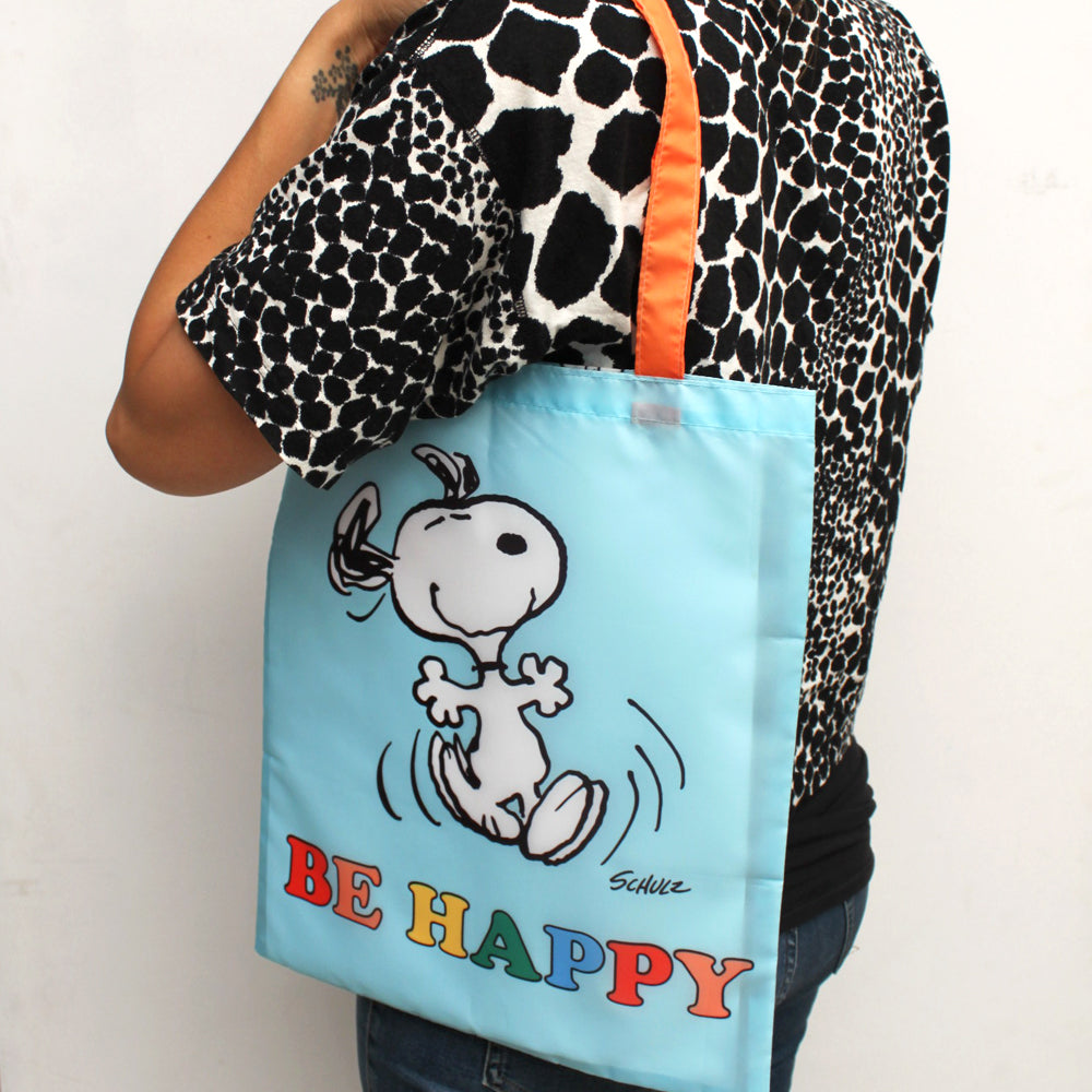 Peanuts 'Be Happy' Eco Shopper
