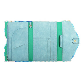 By The Sea Palm Travel Wallet