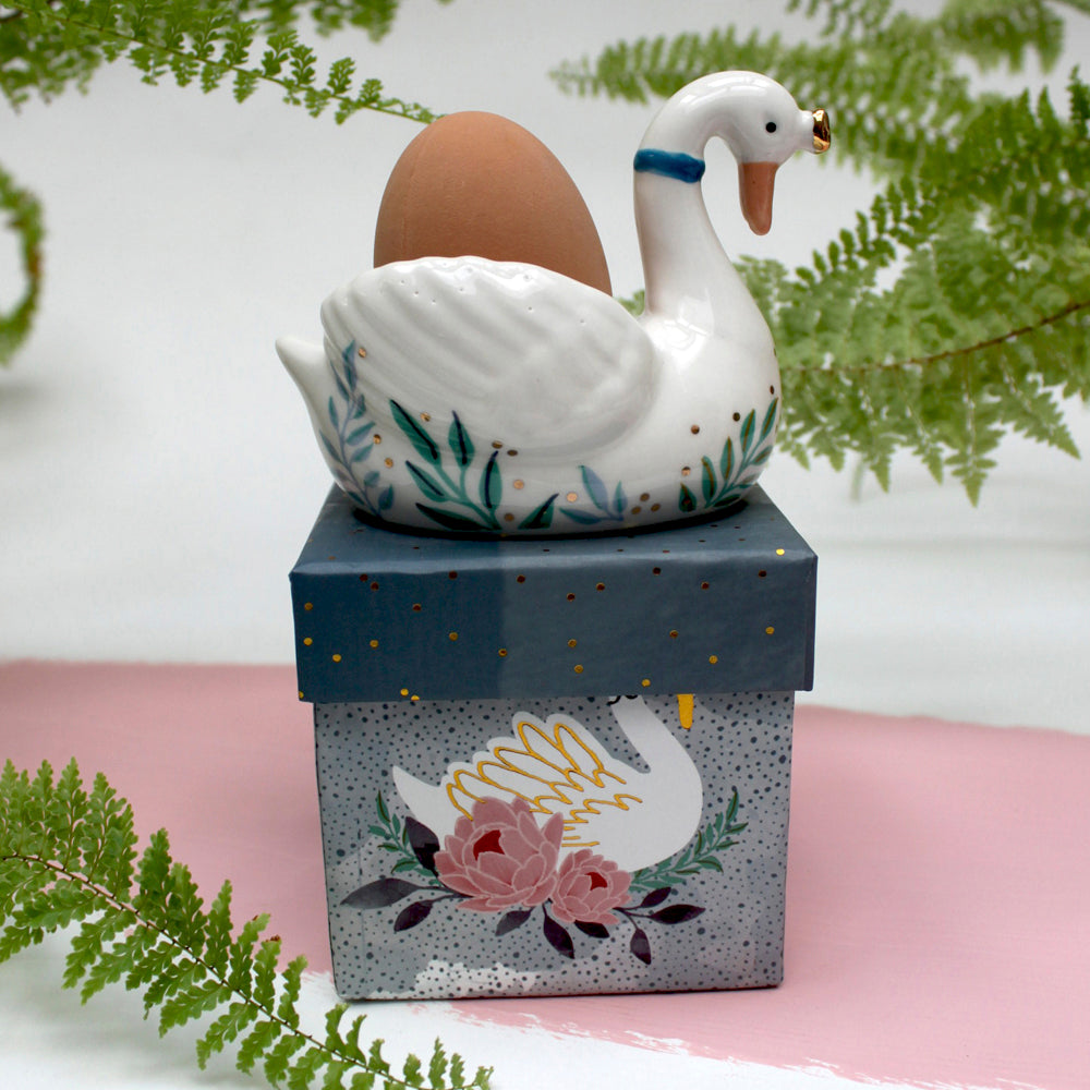 Secret Garden Swan Egg Cup