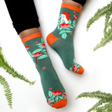 Secret Garden Fox Socks