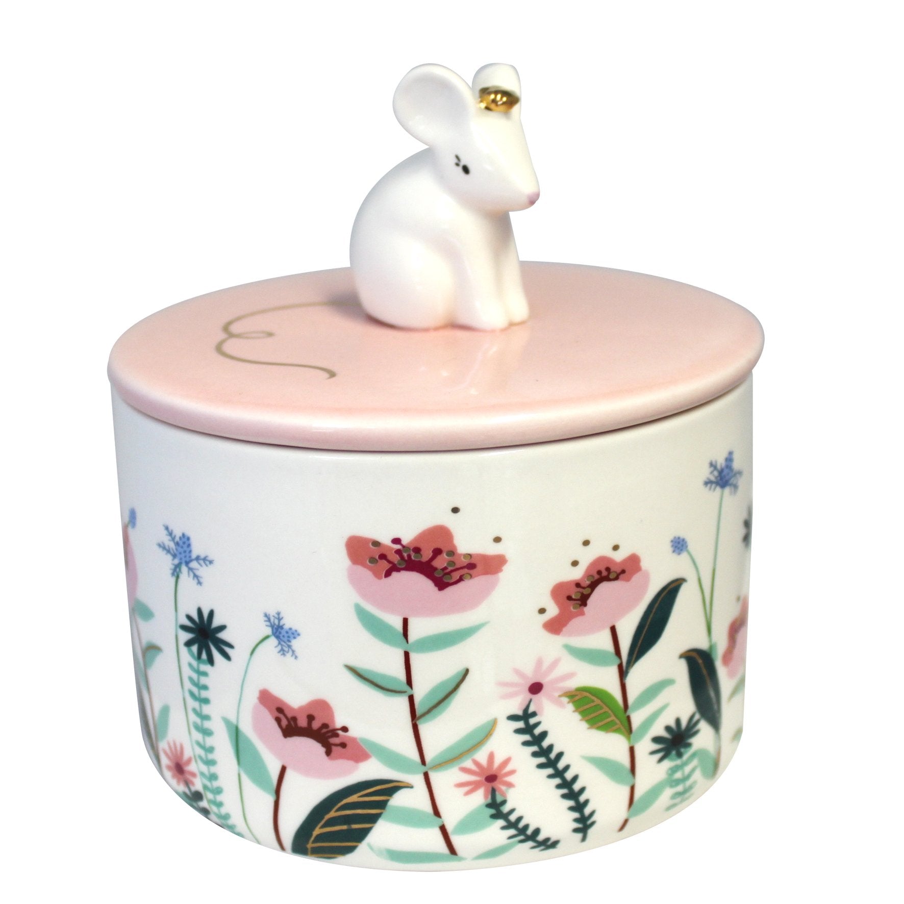Secret Garden Mouse Jar