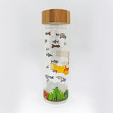 The Beatles Yellow Submarine Glass Water Bottle