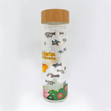 The Beatles Yellow Submarine Glass Water Bottle