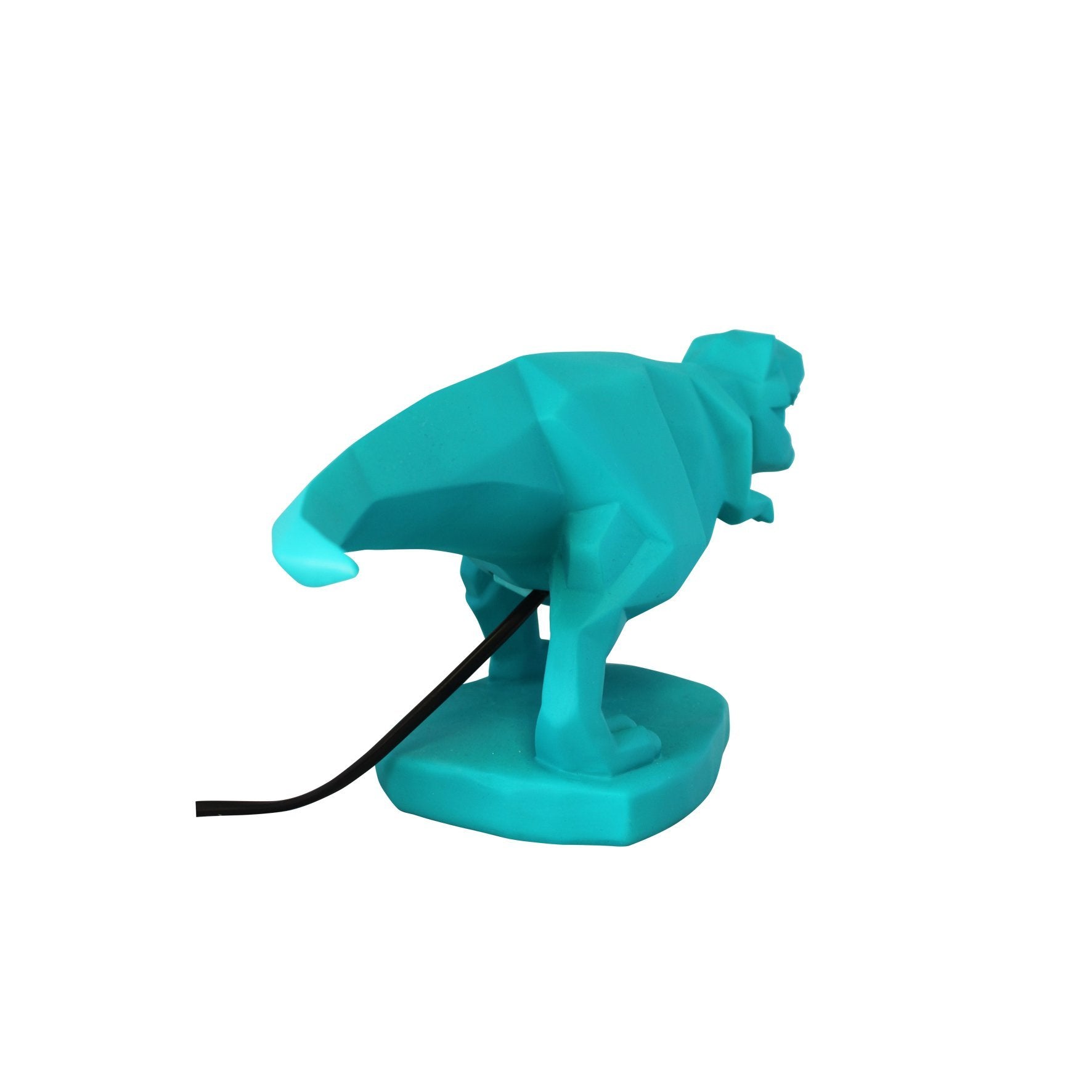 Origami Green T-Rex Dinosaur Lamp