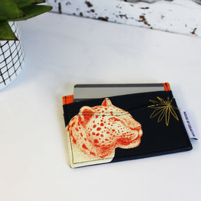 Heritage And Harlequin "Leopard" Card Holder