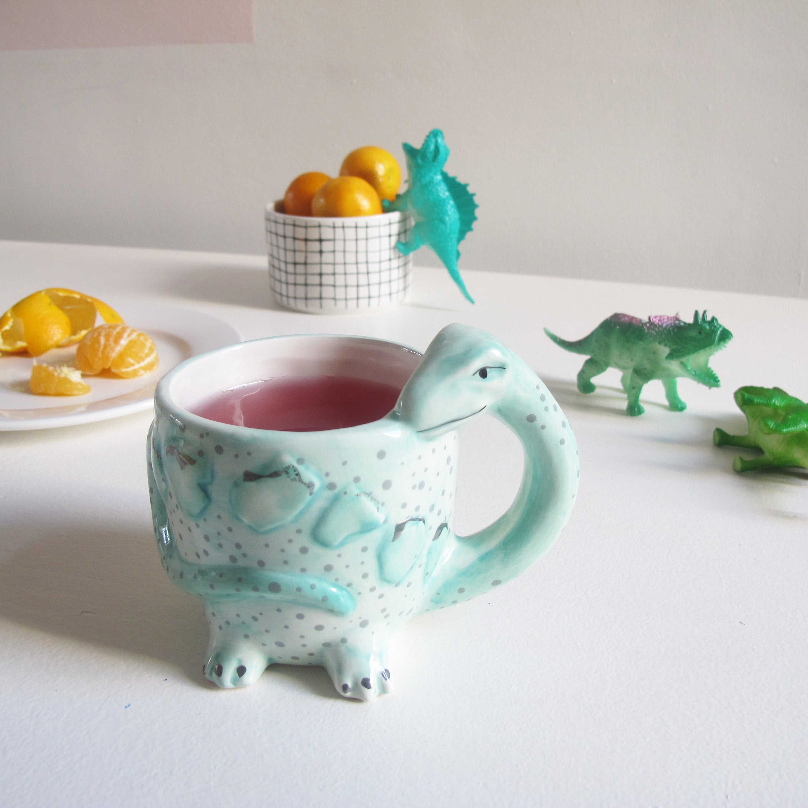 Diplodocus Shaped Cup