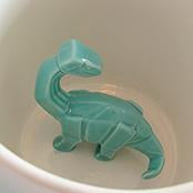 Dinosaur Ombre Turquoise Cup