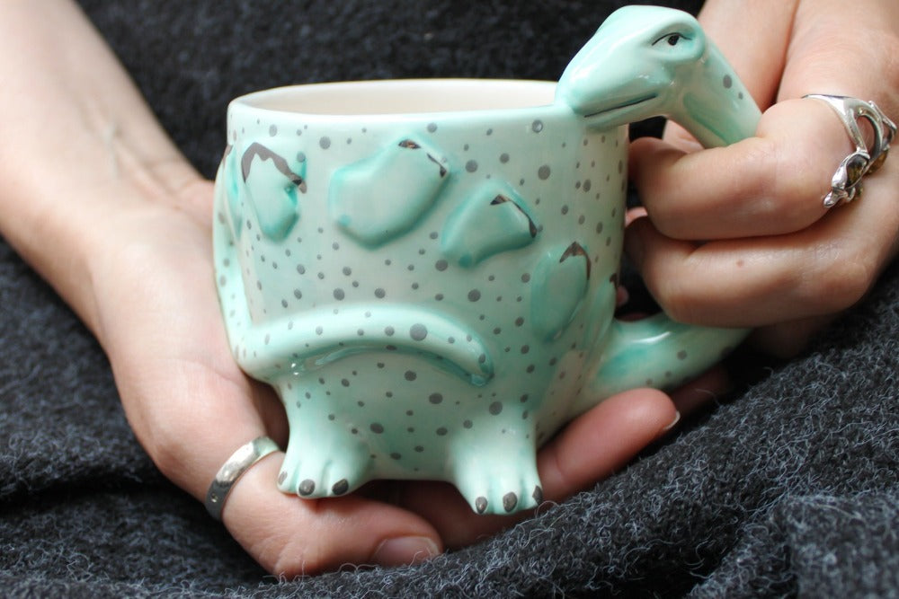 Diplodocus Shaped Cup