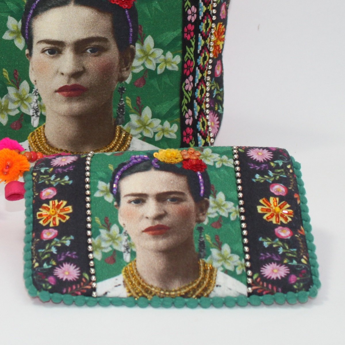 Frida Kahlo Photo Zip Pouch