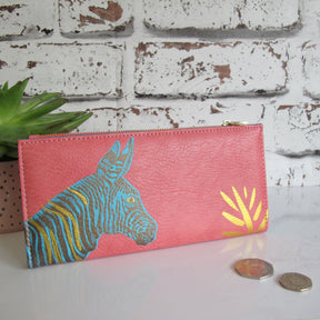 Heritage And Harlequin Zebra Wallet