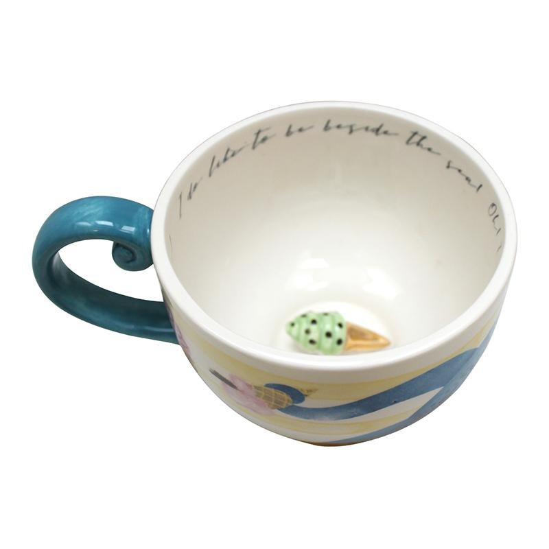 By The Sea Octopus Tea Cup With Gift Box