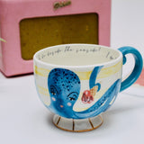 By The Sea Octopus Tea Cup With Gift Box