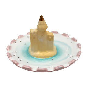By The Sea Sand Castle  Dish With Gift Box